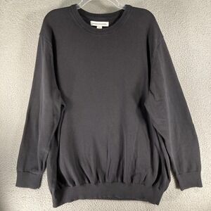 Amazon Essentials Sweater Mens 2XLT Black Pullover Long Sleeve 100%‎ Cotton